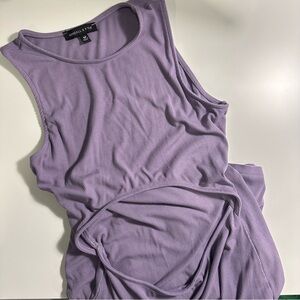 Pacsun Kendall & Kylie Purple Cut Out Mini Bodycon Dress